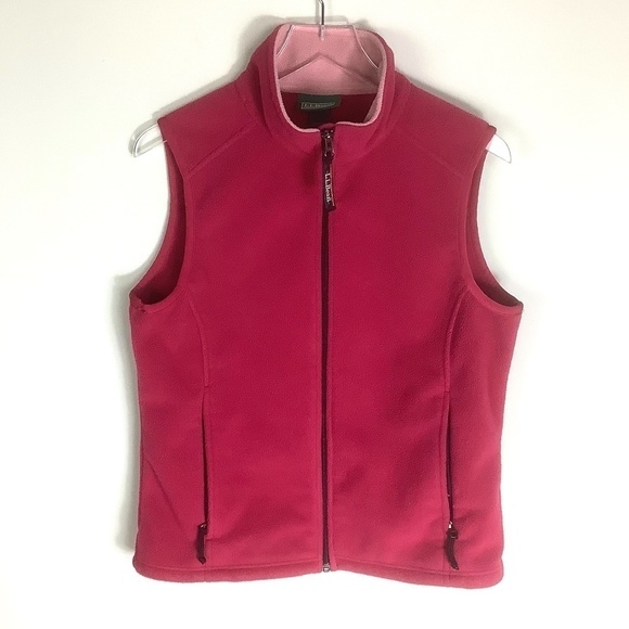 L.L.Bean Women's Coral Fleece Vest M - Picture 11 of 11